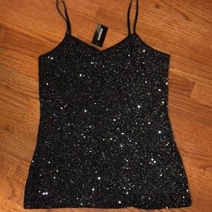 NWT Express Sequin Tank